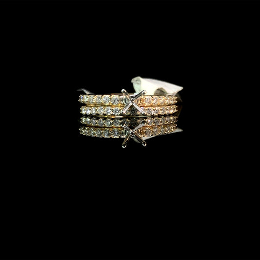 157885 - .25 ctw diamond semi mount