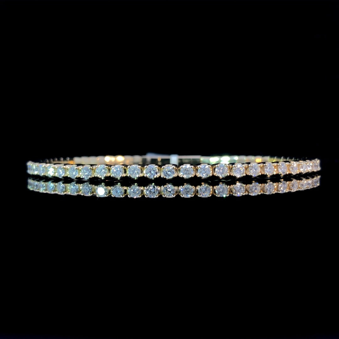 162334 - 1.45 ctw diamond bangle