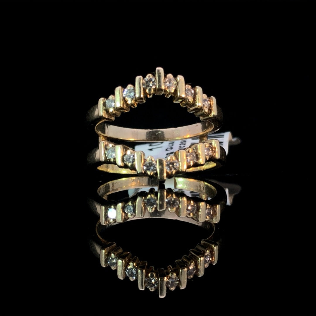 106152 - .29 ctw diamond ring guard