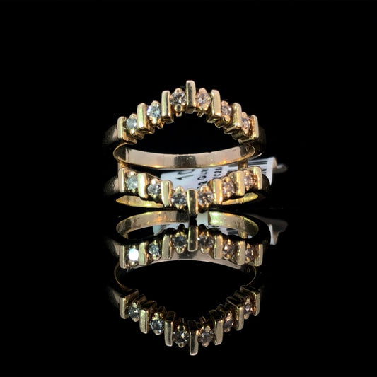 106152 - .29 ctw diamond ring guard