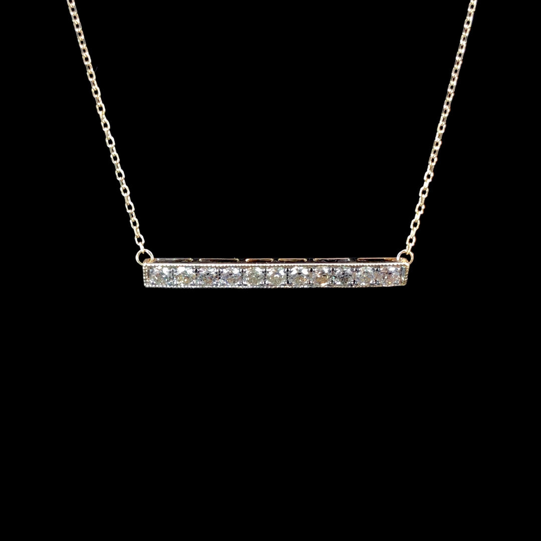 166534 - .50ctw diamond necklace
