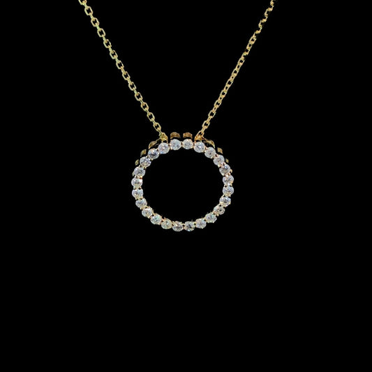 163593 - .33 ctw diamond necklace