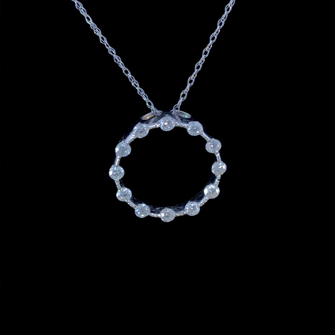148382 - .50 ctw diamond pendant
