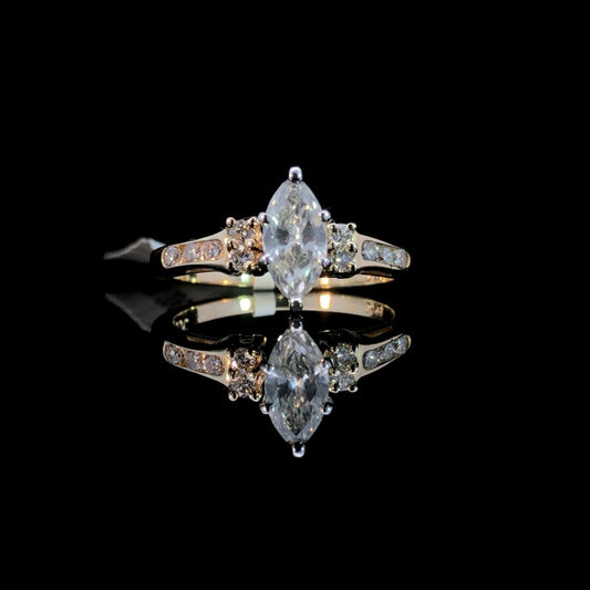 162043 - .92 ctw diamond ring