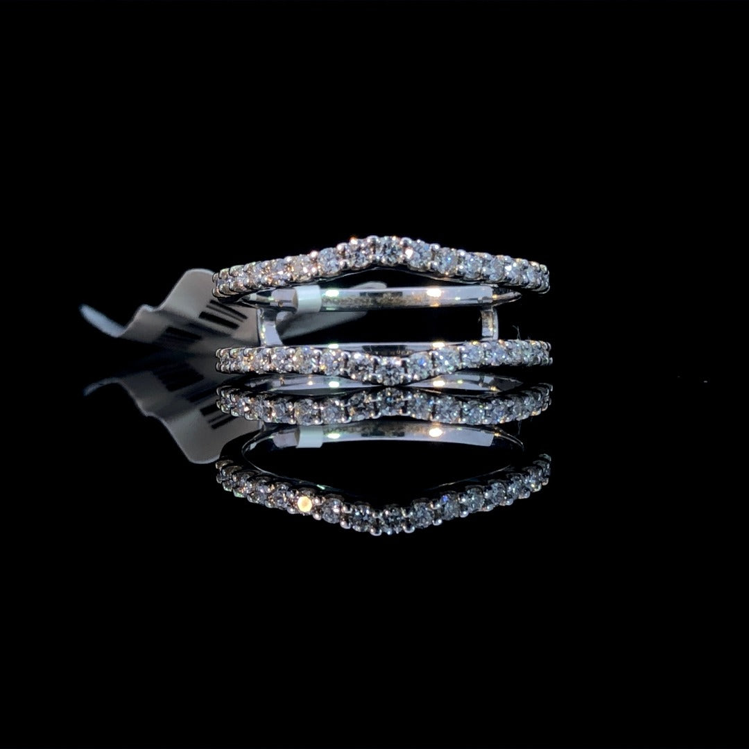 161091 - .51 ctw diamond ring guard