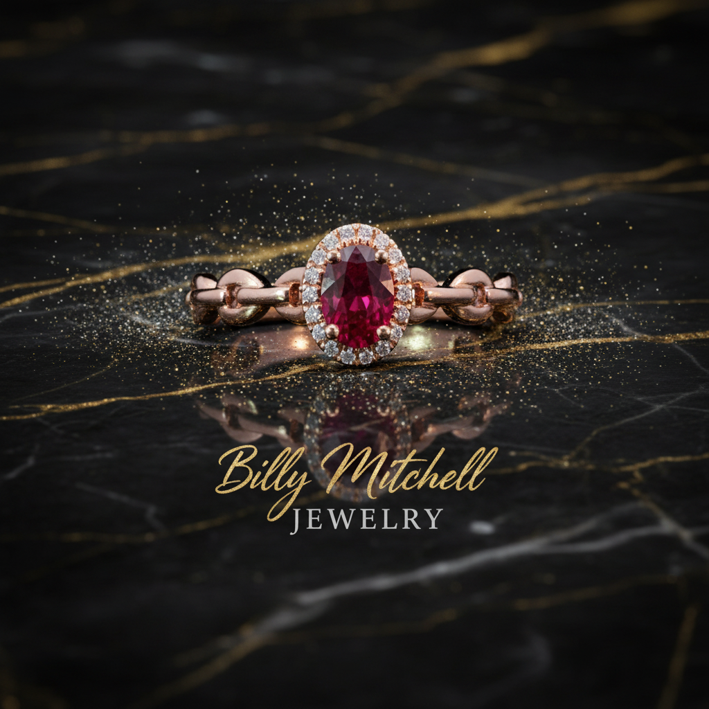 154486 - .39 ctw ruby and diamond ring