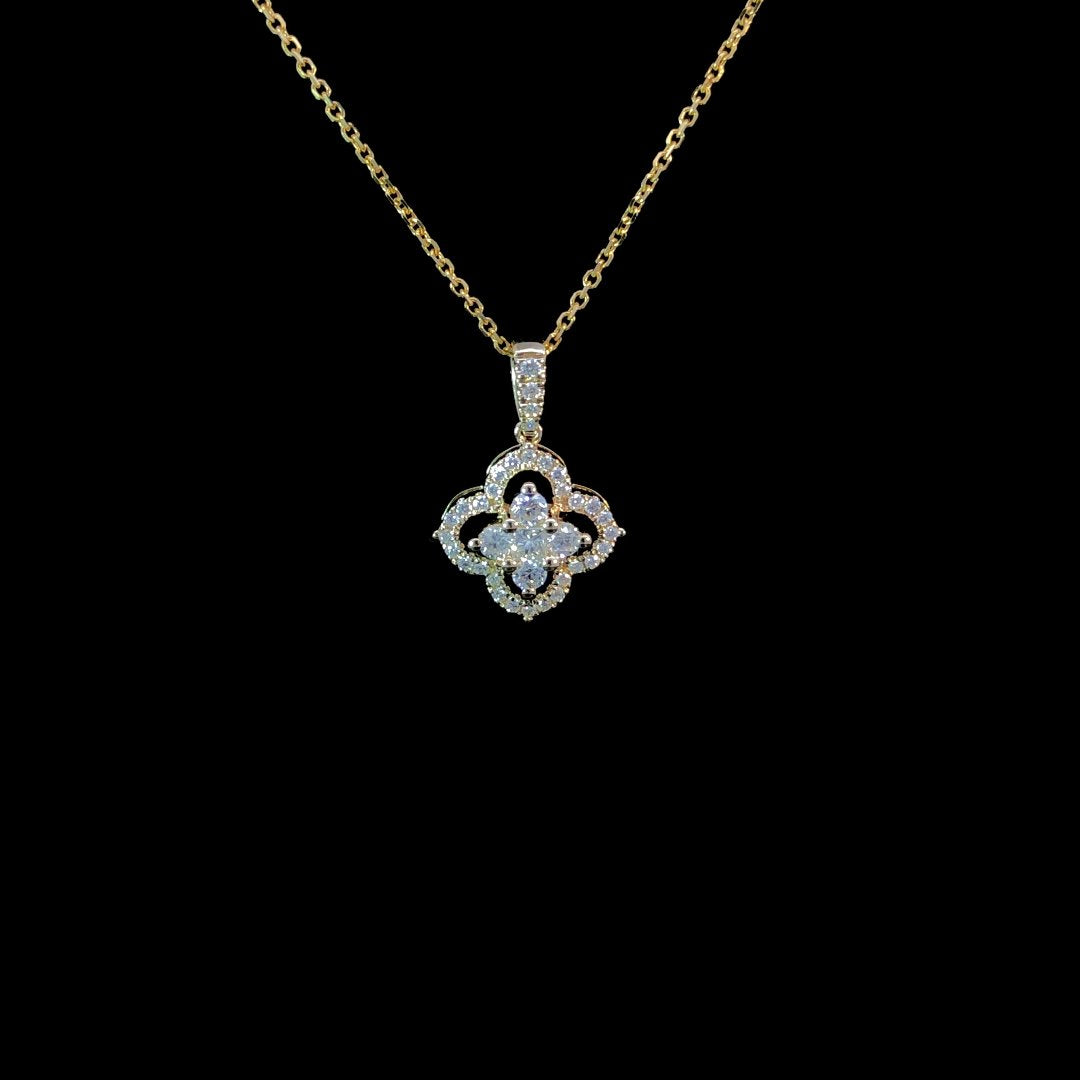 163896 - .50 ctw diamond pendant