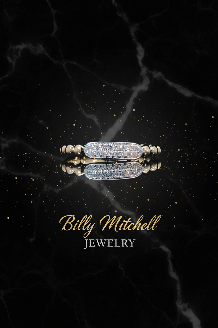 166518 - .09ctw diamond band