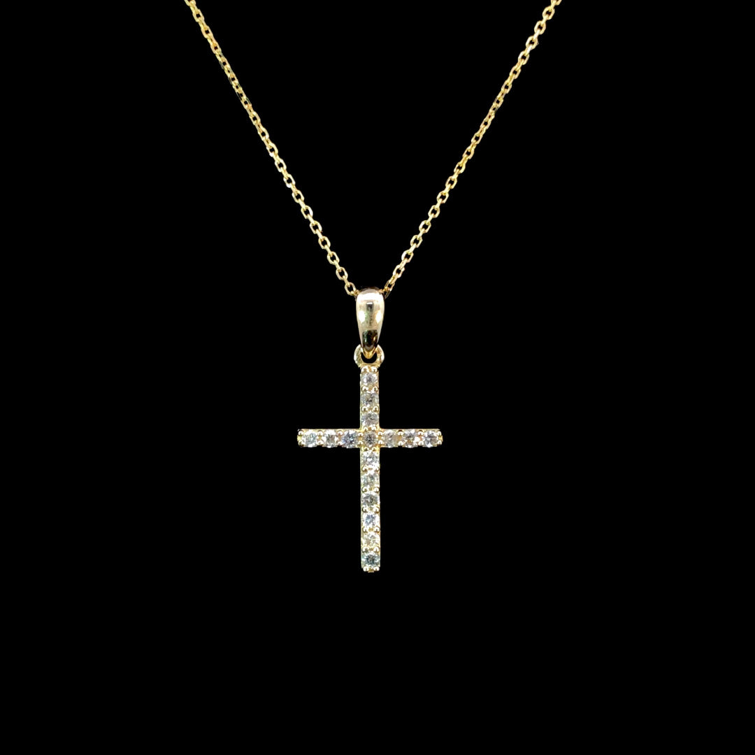 166439 - .11ctw diamond pendant