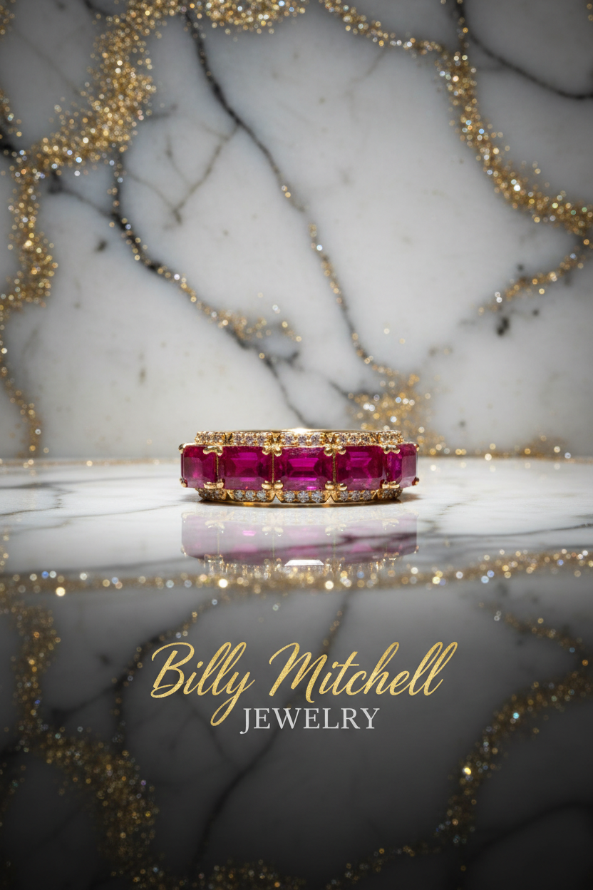 166980 - 2.76 ctw ruby and diamond ring