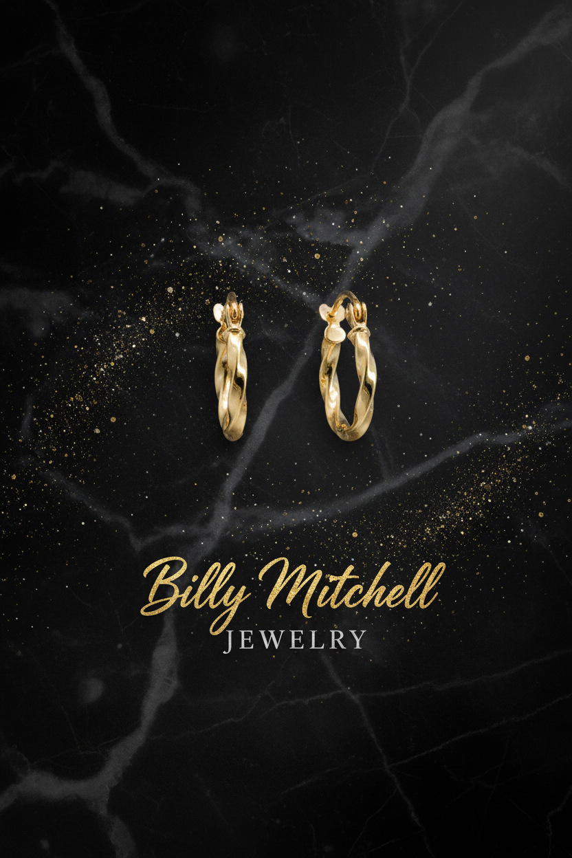 165523 - Gold hoops