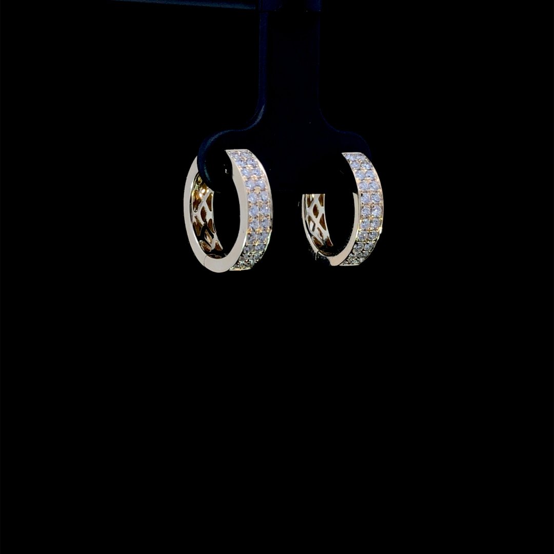 164272 - .50 ctw deiamond hoops