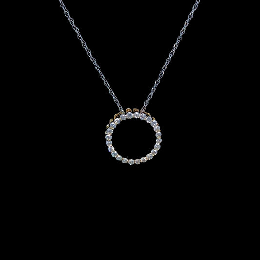 165314 - .33 ctw diamond pendant