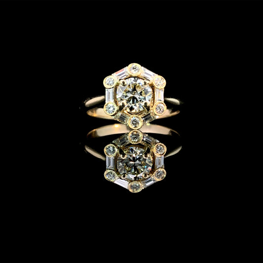 164758 - 1.21 ctw diamond ring