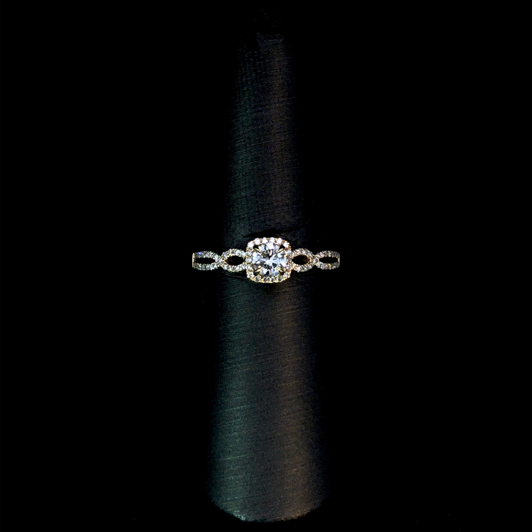 166488 - .80ctw diamond ring