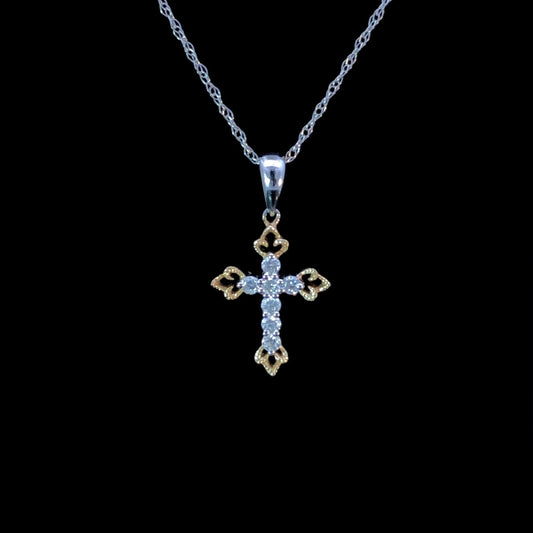 154811 - .15 ctw diamond pendant