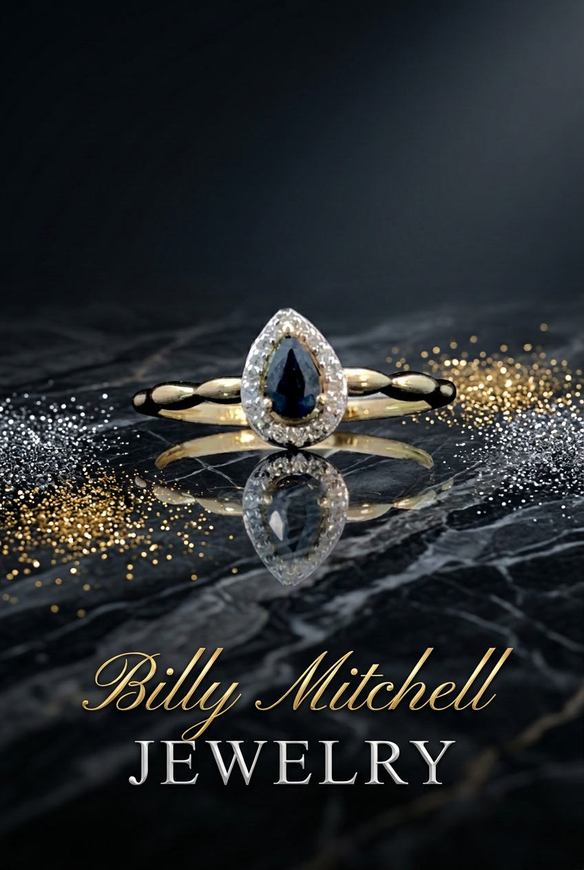 166139 - Sapphire and diamond ring