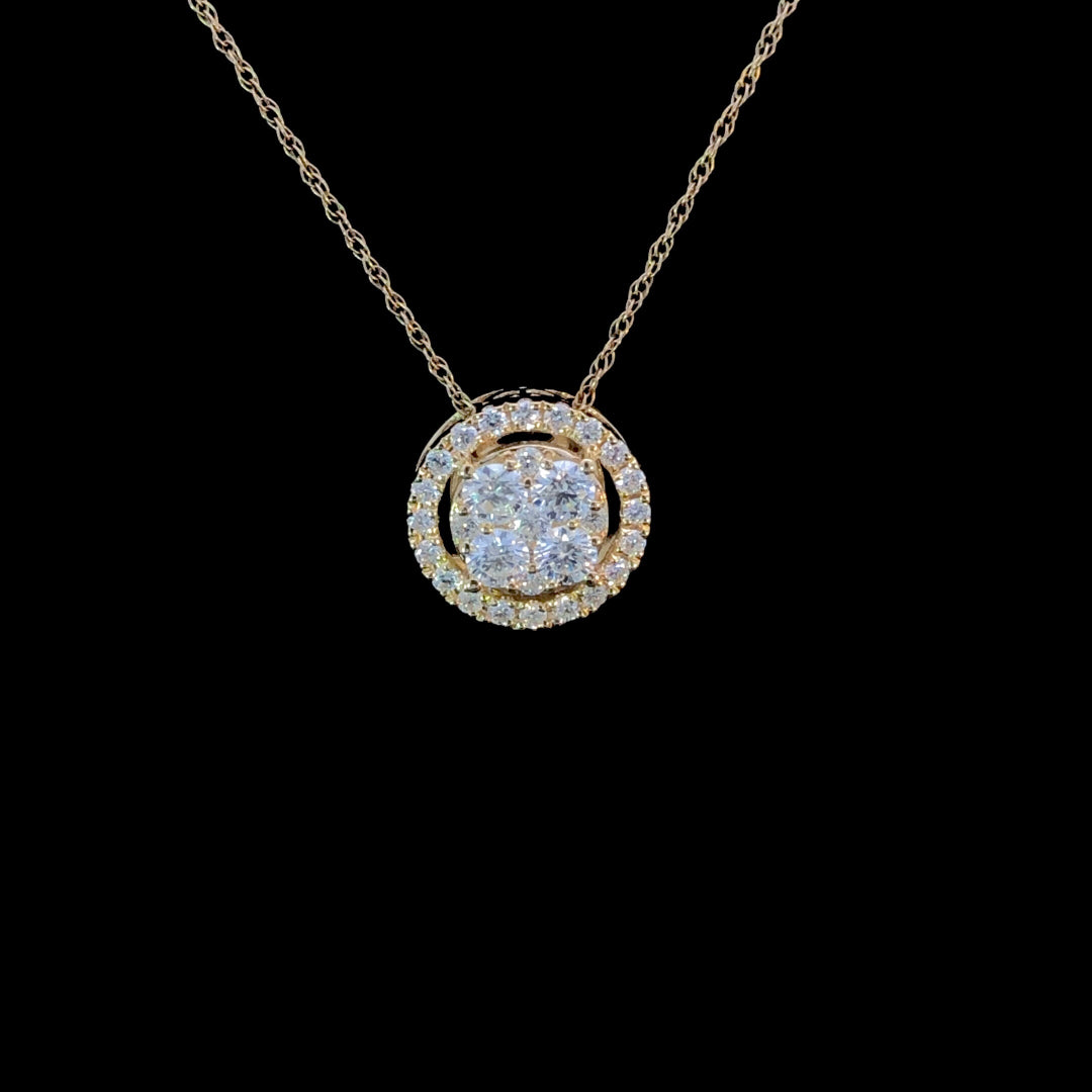 165372 - .50 ctw diamond pendant