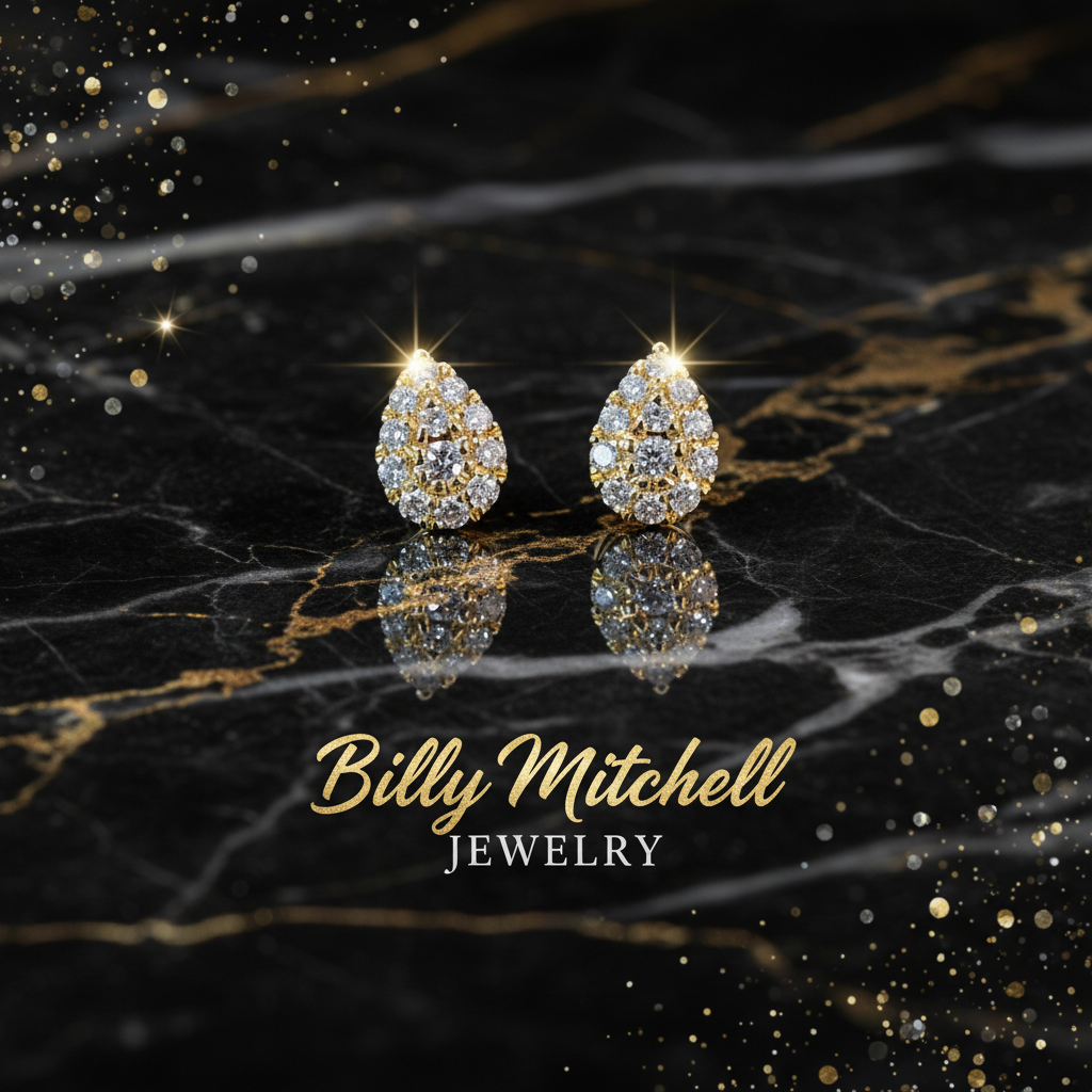 167217 - .22 ctw diamond earrings