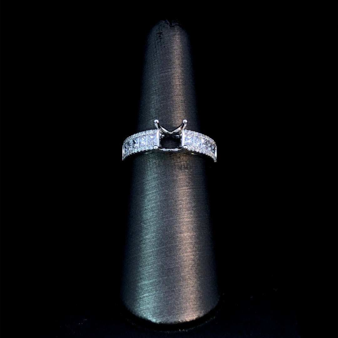 157747 - 1.08 ctw diamond semi mount