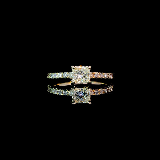 166335 - .91 ctw diamond ring