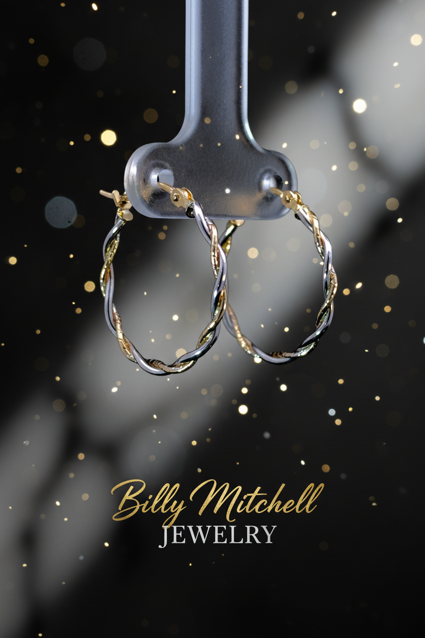 167252 - Gold earrings