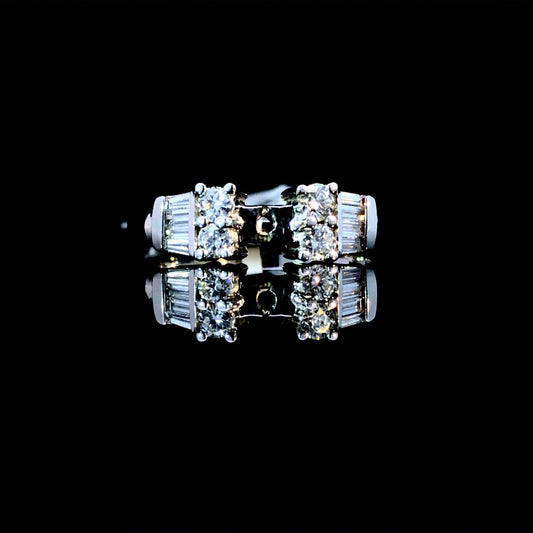161147 - .48 ctw diamond semi mount