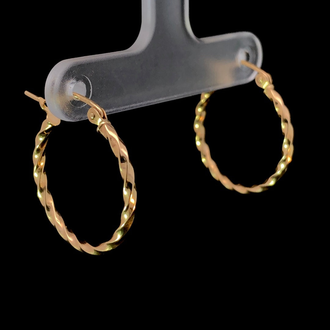 Gold hoops