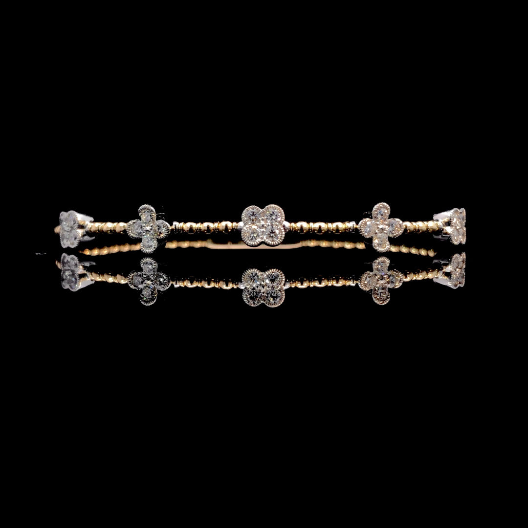 164915 - 1.05 ctw diamond bracelet
