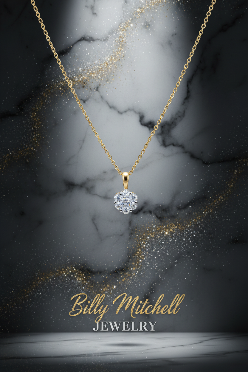 164224 - .33 ctw diamond pendant
