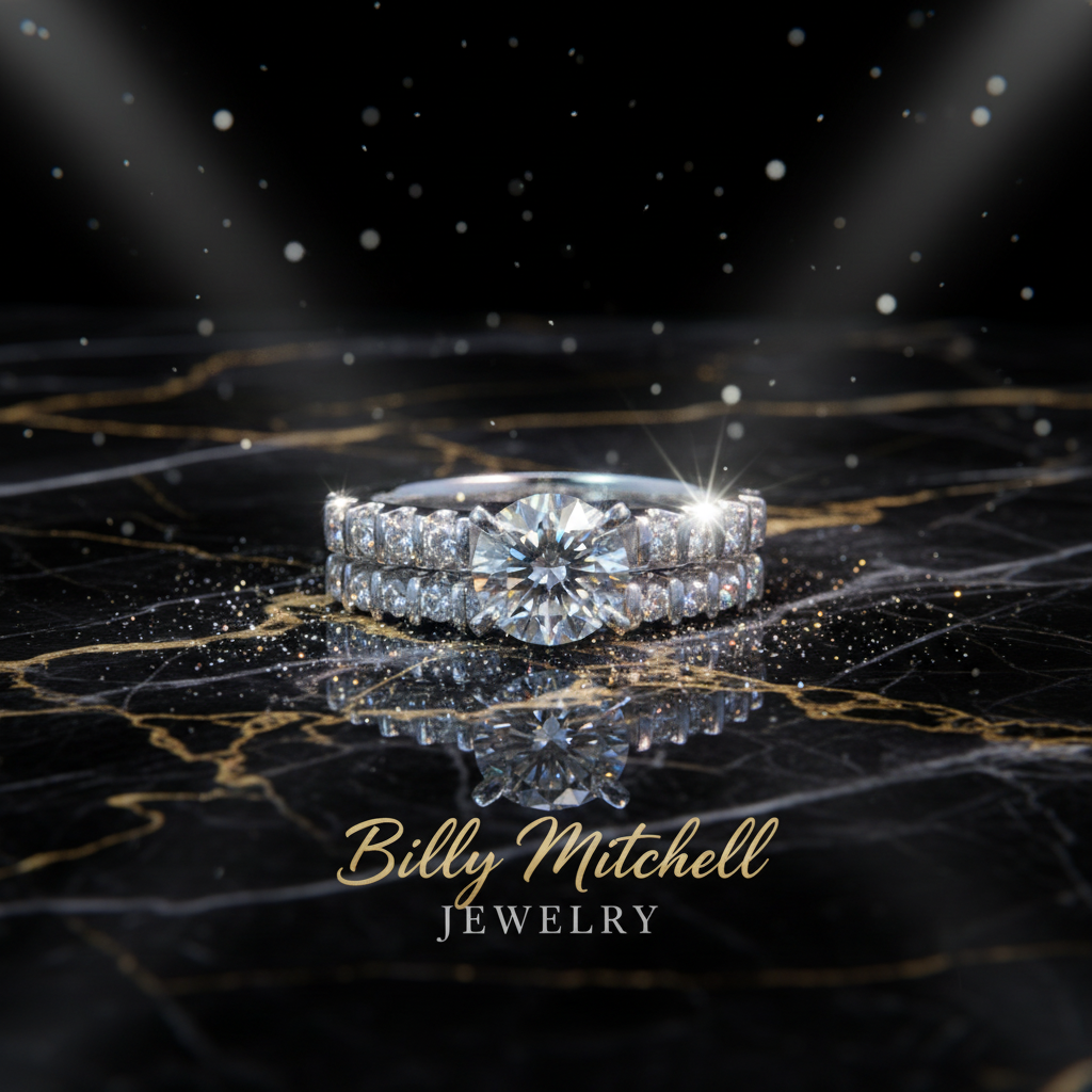 149502 - .41 ctw diamond wedding set