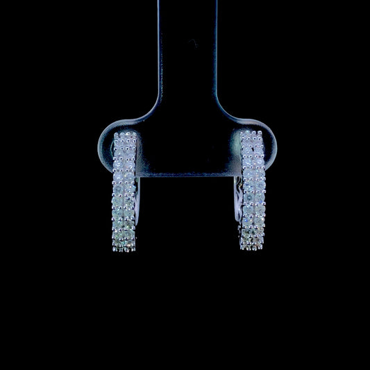 165294 - .50 ctw diamond hoops