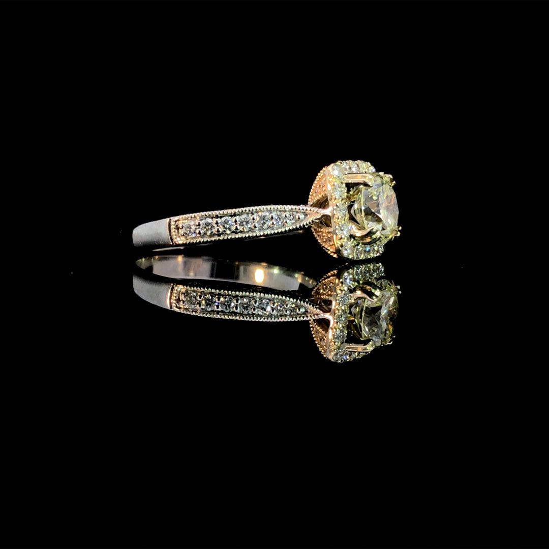 164665 - 1.49 ctw diamond ring