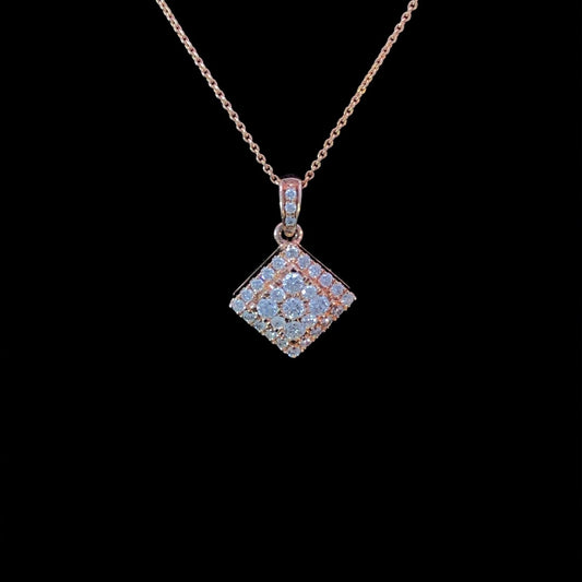 .32 ctw diamond pendant