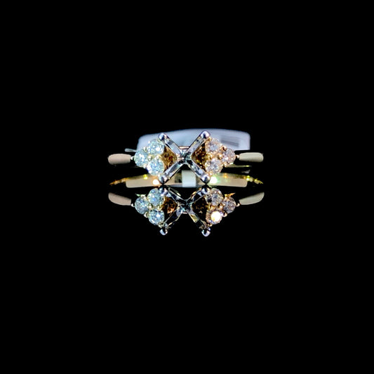 162961 - .15 ctw diamond semi mount