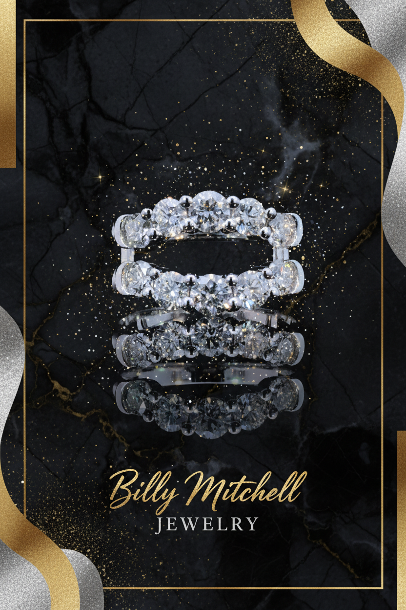 167274 - 1.48 ctw diamond ring guard