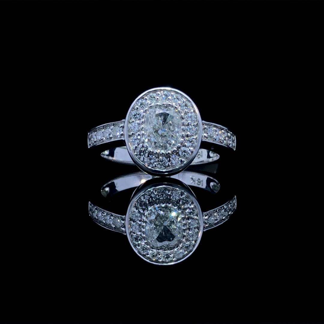 128205 - 1.44 ctw diamond ring