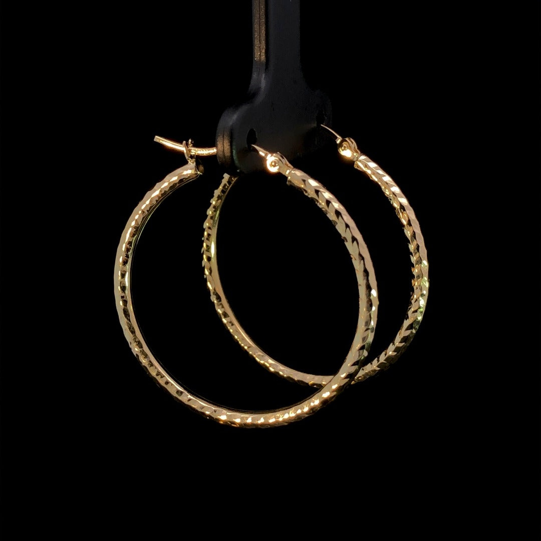 163317 - Gold hoops