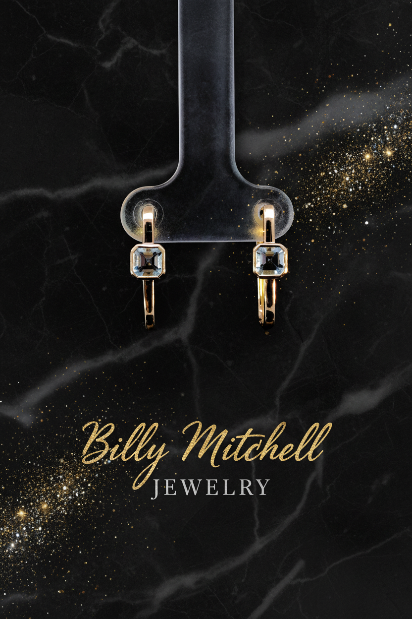167136 - Aquamarine earrings