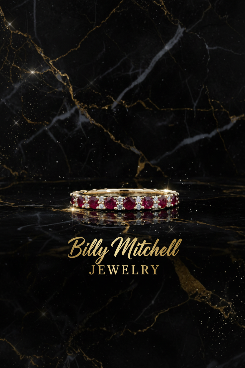 163236 - .58 ctw ruby and diamond ring