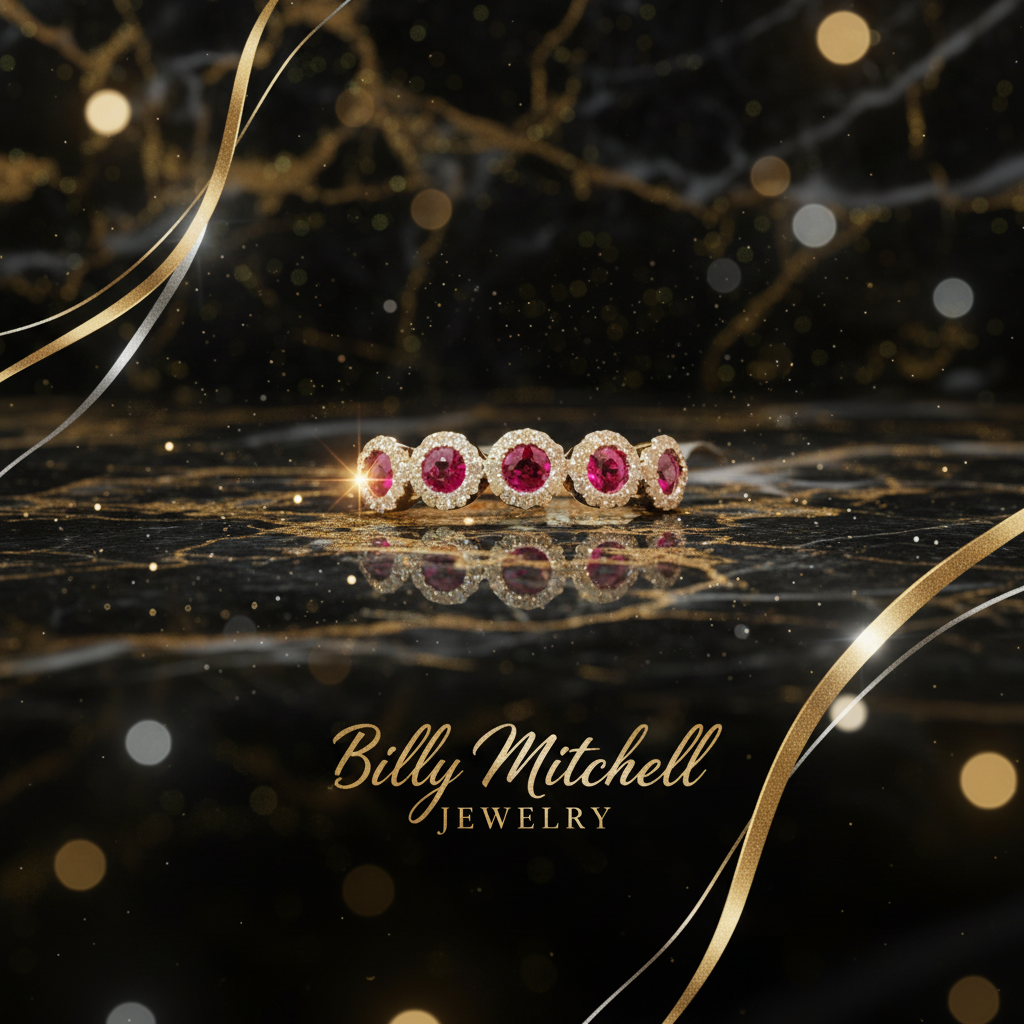 164025 - .85 ctw ruby and diamond ring