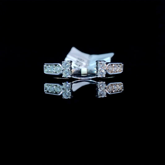 142109 - .33 ctw diamond ring wrap