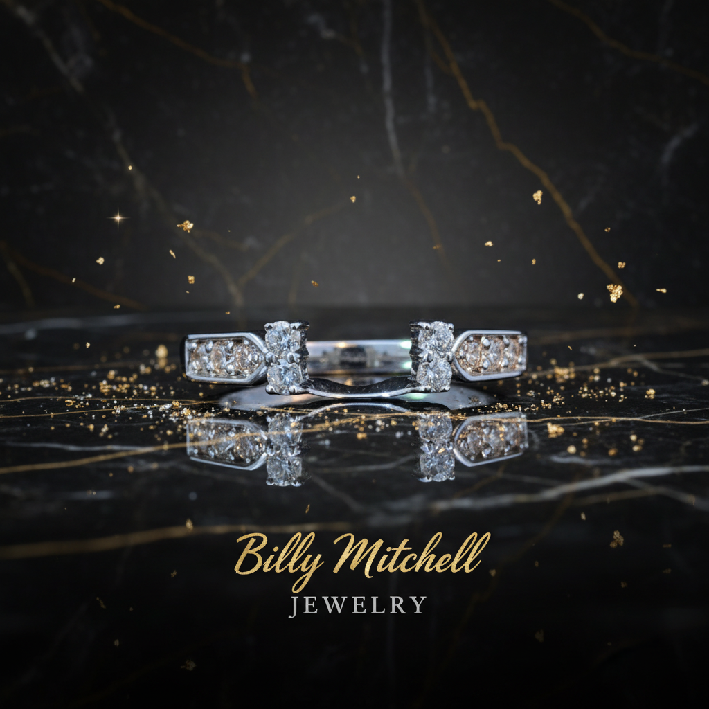 142109 - .33 ctw diamond ring wrap