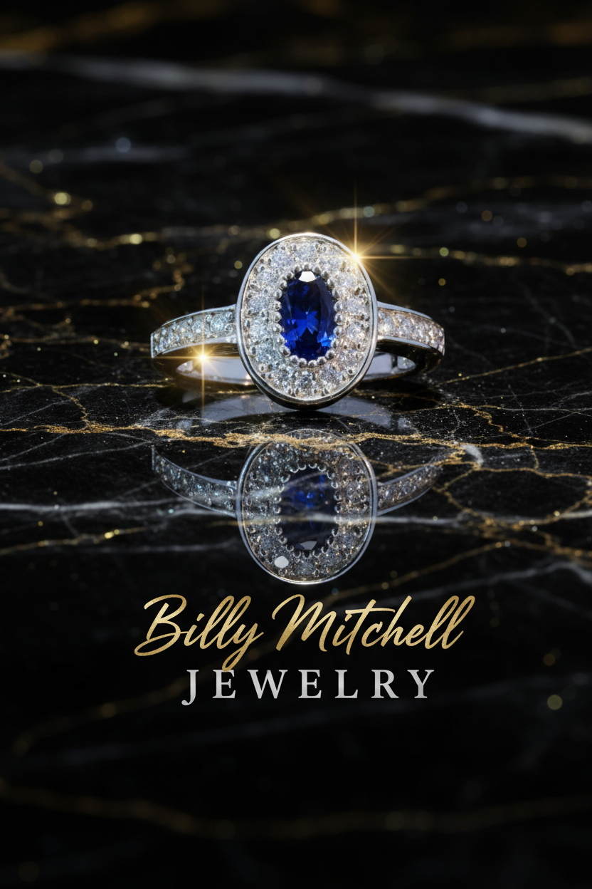 139936 - .66 ctw Sapphire and diamond ring