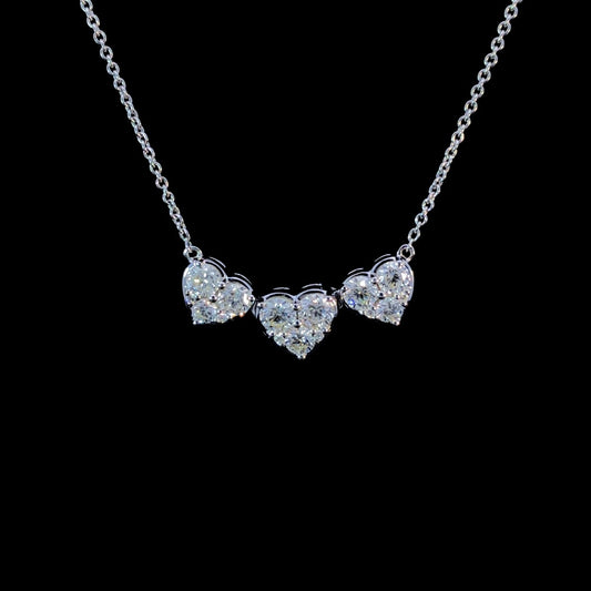 163141 - .97 ctw diamond necklace