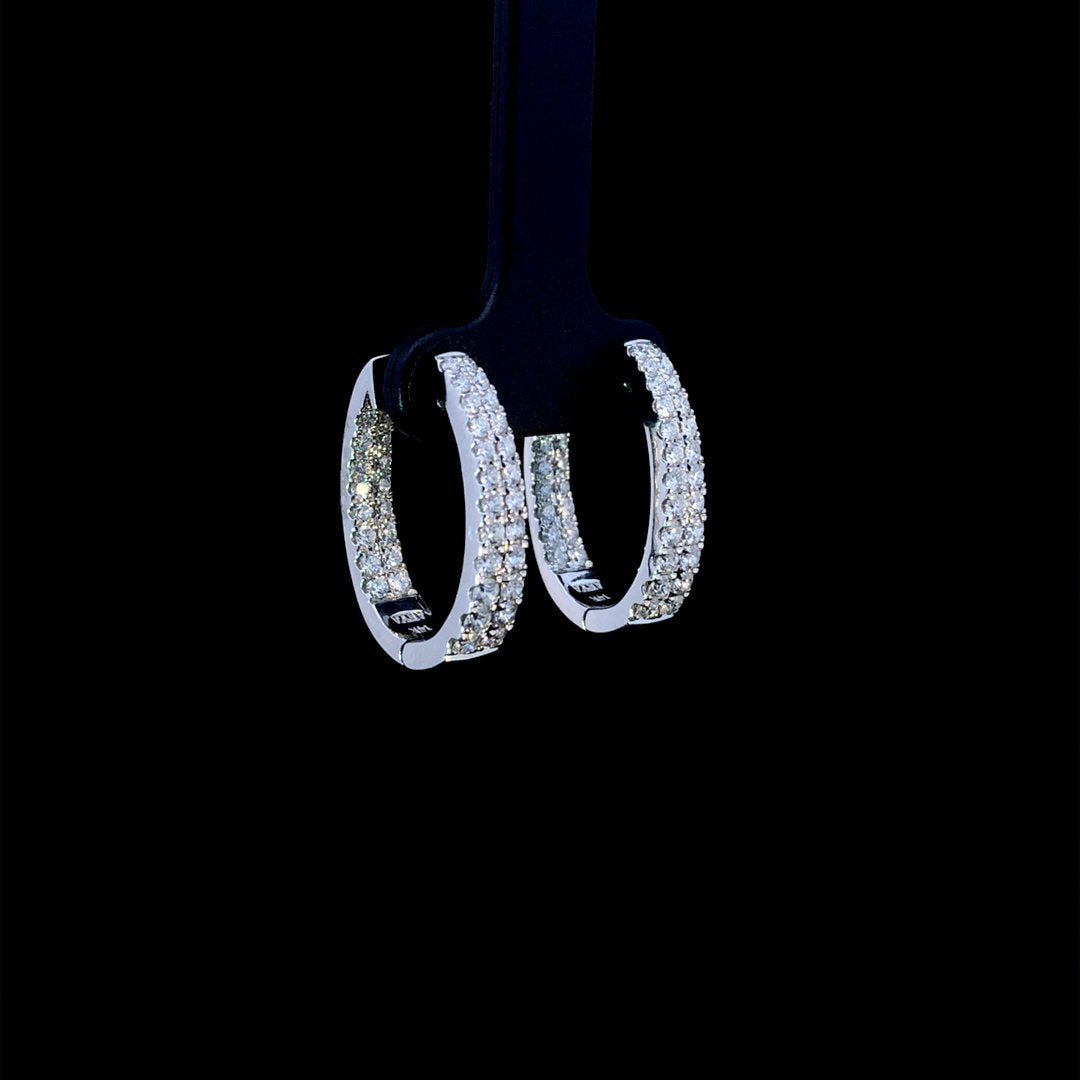 164236 - 1.5 ctw diamond earrings