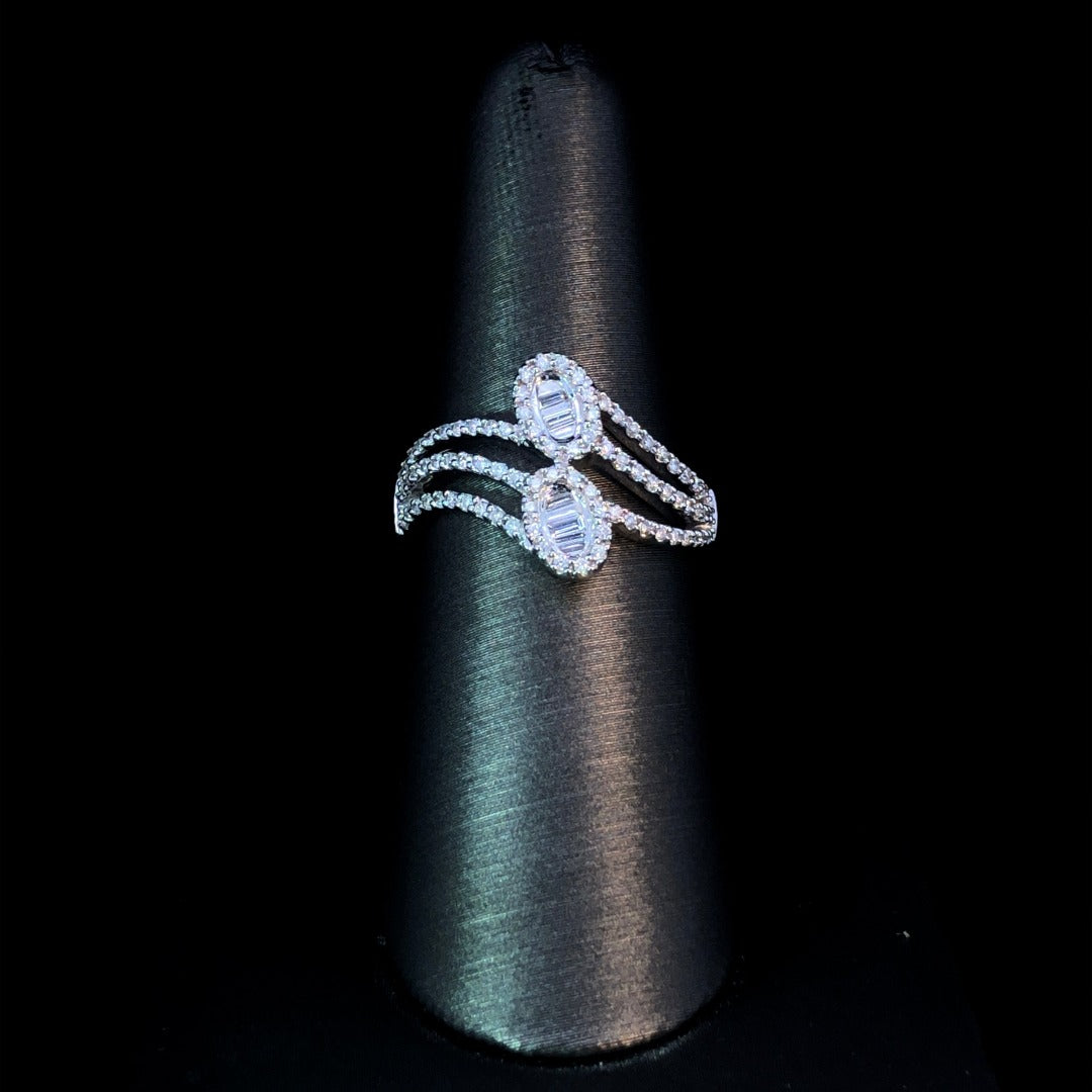 163129 - .56 ctw diamond ring