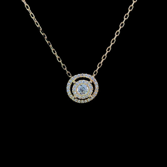 165374 - .33 ctw diamond necklace