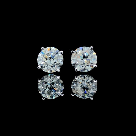 1.18 ctw diamond studs