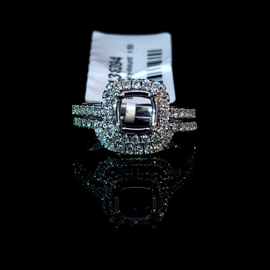 138394 - .53 ctw diamond semi mount